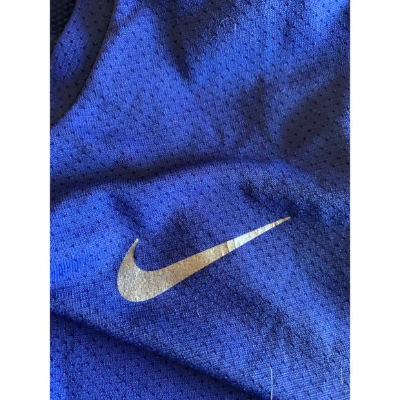 Men's Nike Dri-FIT Long Sleeve Shirt Size L Blue - Picture 4 of 9